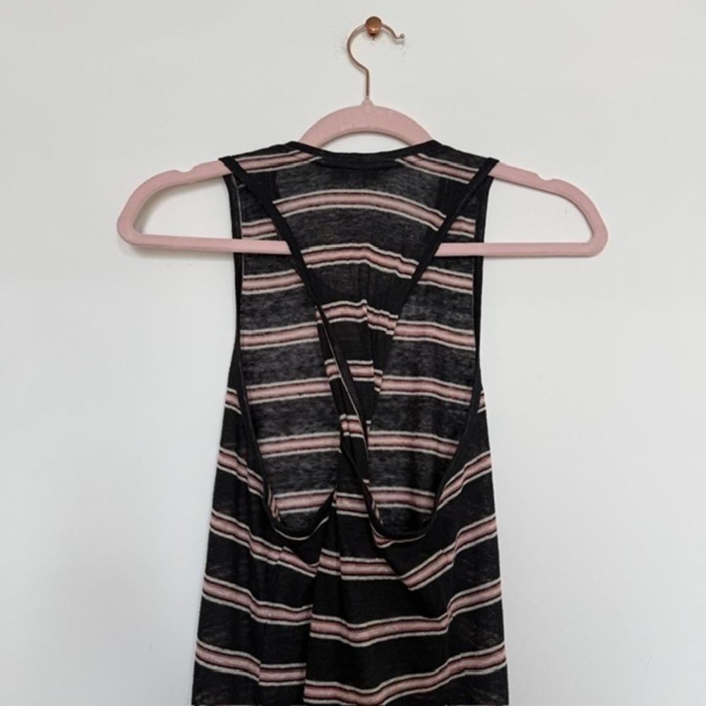 Joie Brellen Linen Twist Back Dress XS | Striped Resort Vacation Dress $228 - Picture 7 of 10